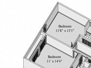 Wildwood Apartments The Magnolia Floor Plan Wildwood Apartments The Magnolia Floor Plan